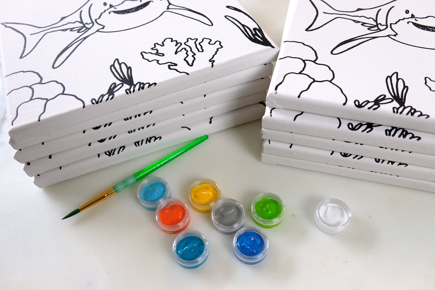 Shark Painting Kit Party Pack - SPECIAL ORDER