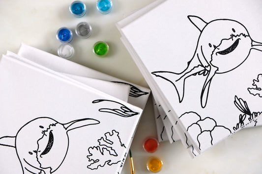 Shark Painting Kit Party Pack - SPECIAL ORDER