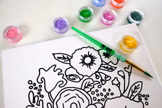 Wildflowers Painting Kit