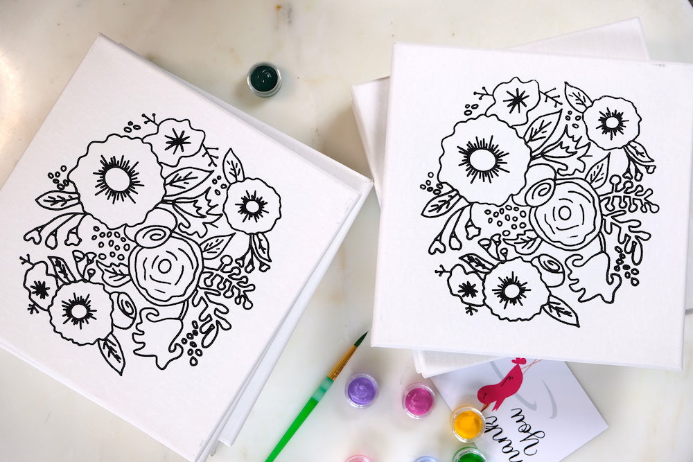 Wildflowers Painting Kit Party Pack - SPECIAL ORDER