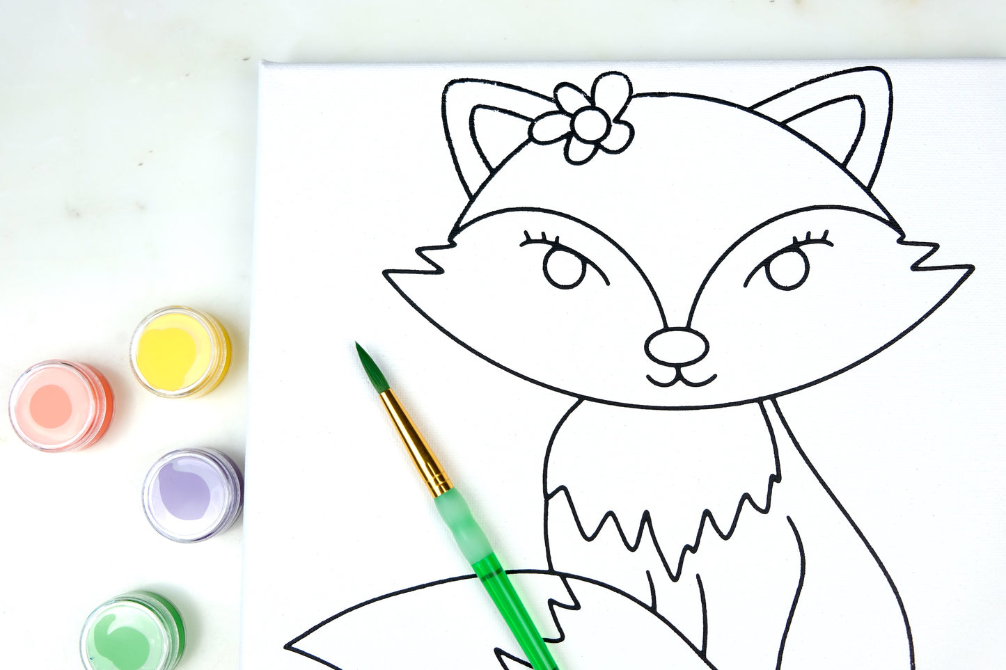 Fox Painting Kit Party Pack - SPECIAL ORDER