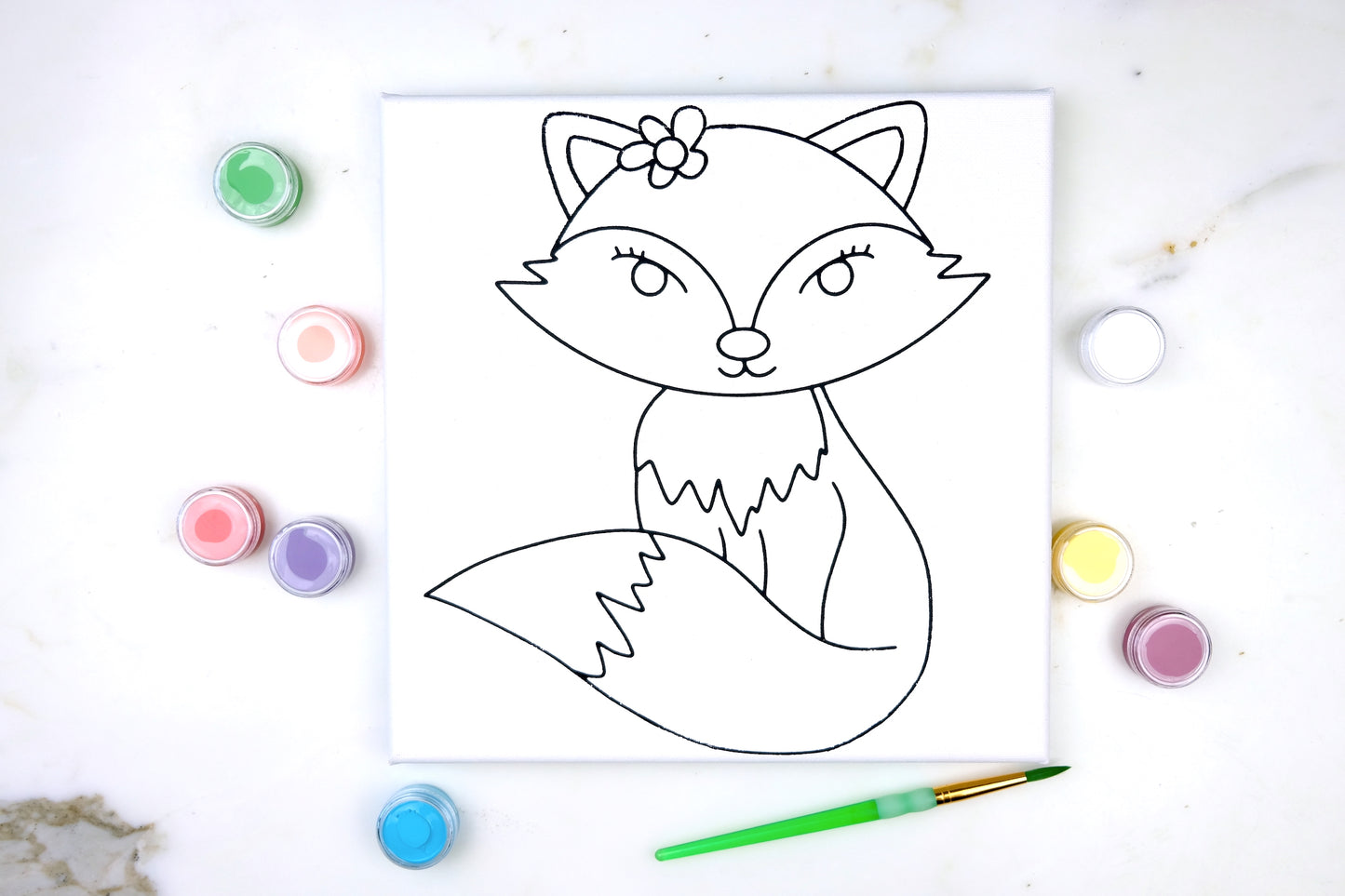 Fox Painting Kit Party Pack - SPECIAL ORDER