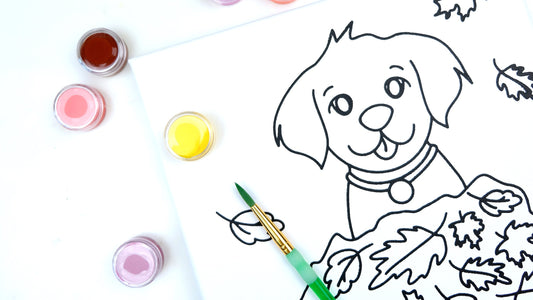 Leaf Puppy Painting Kit Party Pack - SPECIAL ORDER