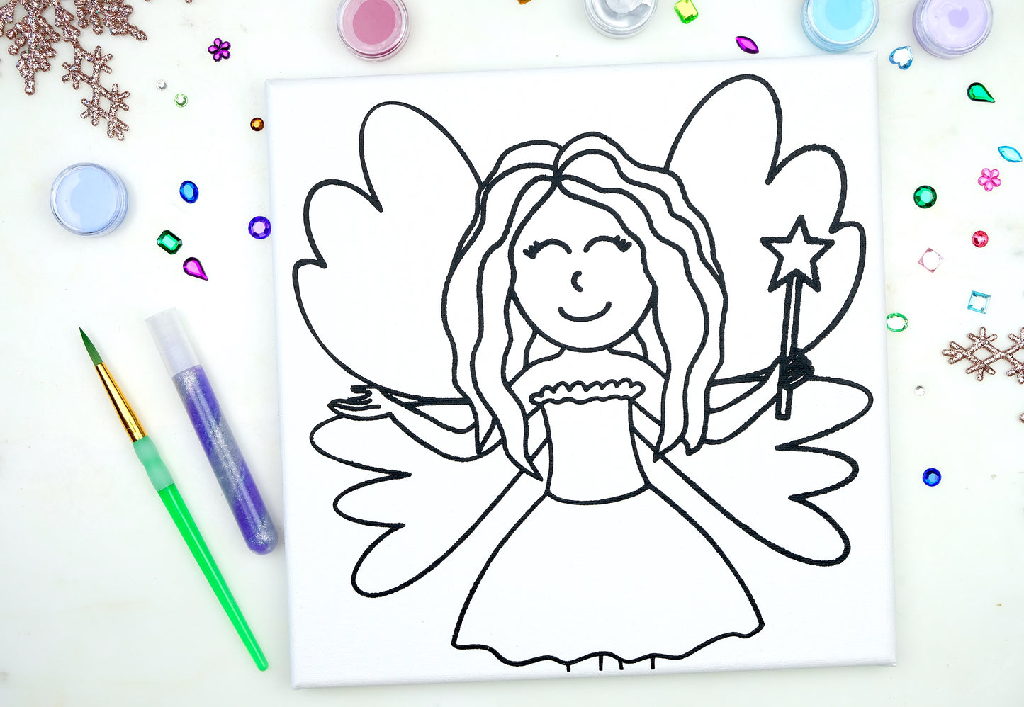 Winter Fairy Sparkle Painting Kit Party Pack - SPECIAL ORDER