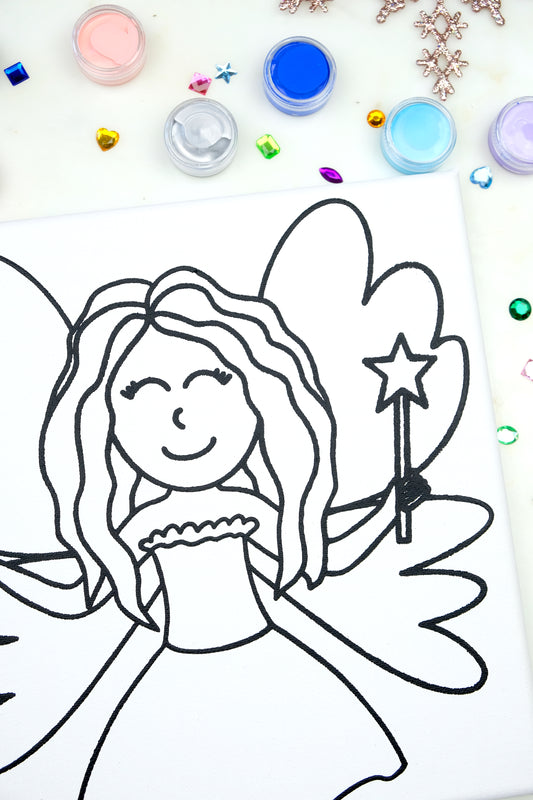 Winter Fairy Sparkle Painting Kit Party Pack - SPECIAL ORDER