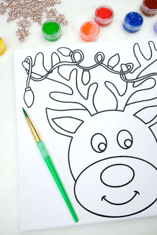 Reindeer Painting Kit Party Pack - SPECIAL ORDER