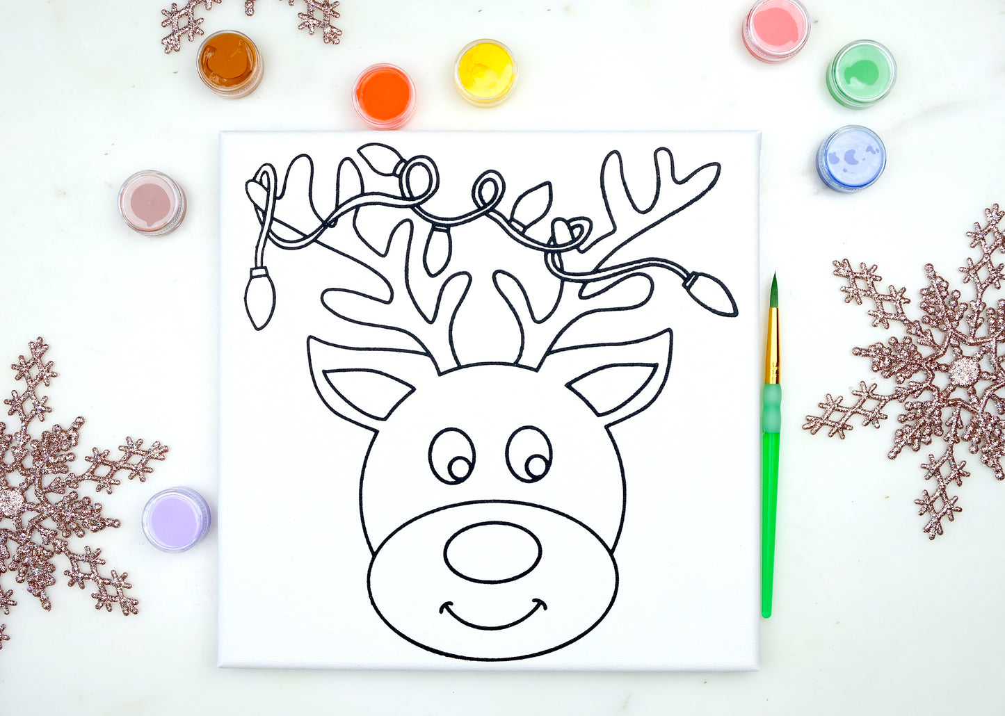 Reindeer Painting Kit Party Pack - SPECIAL ORDER