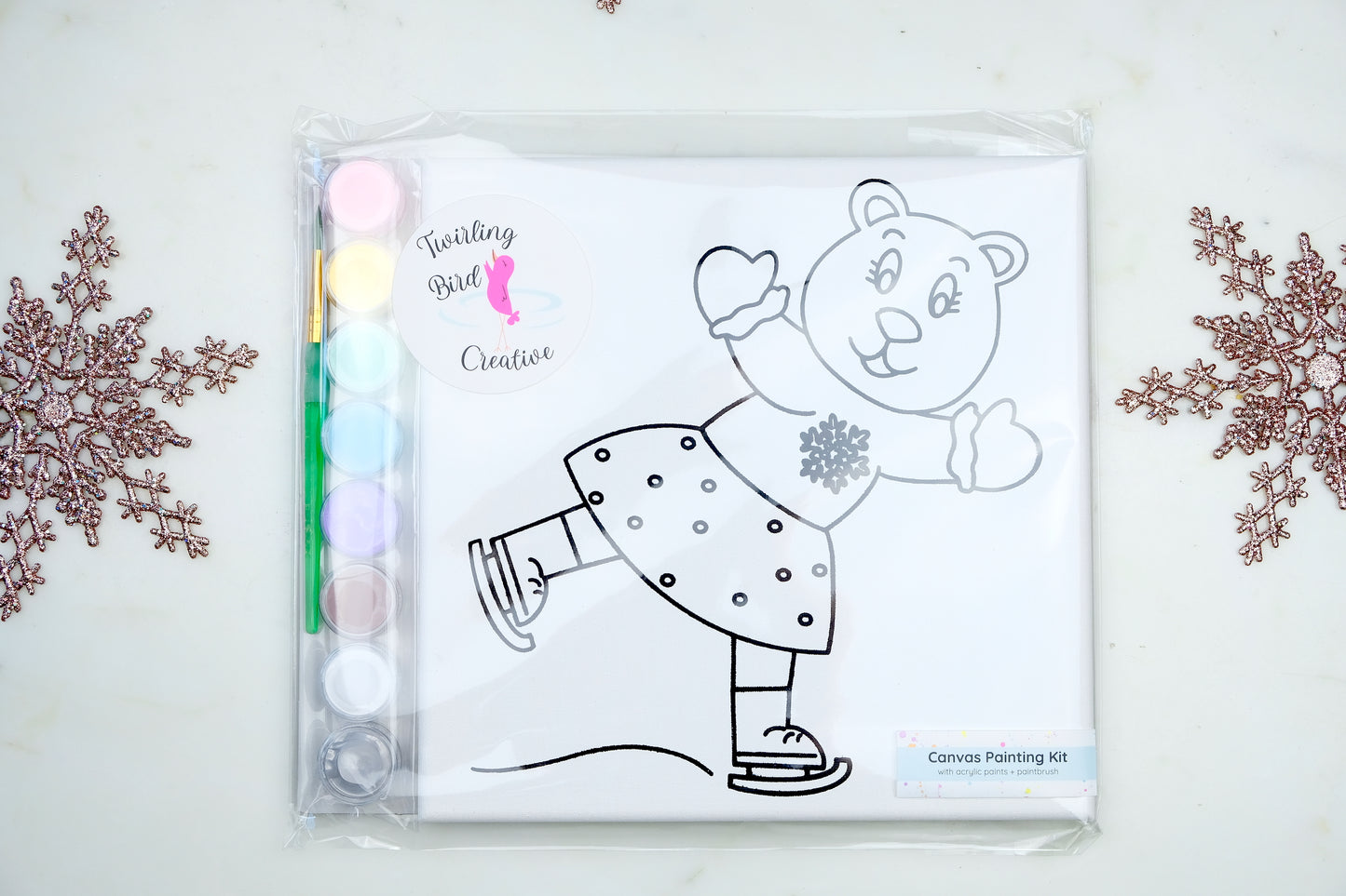 Ice Skater Painting Kit