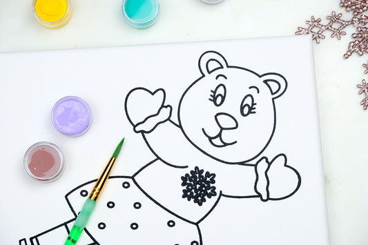 Ice Skater Painting Kit