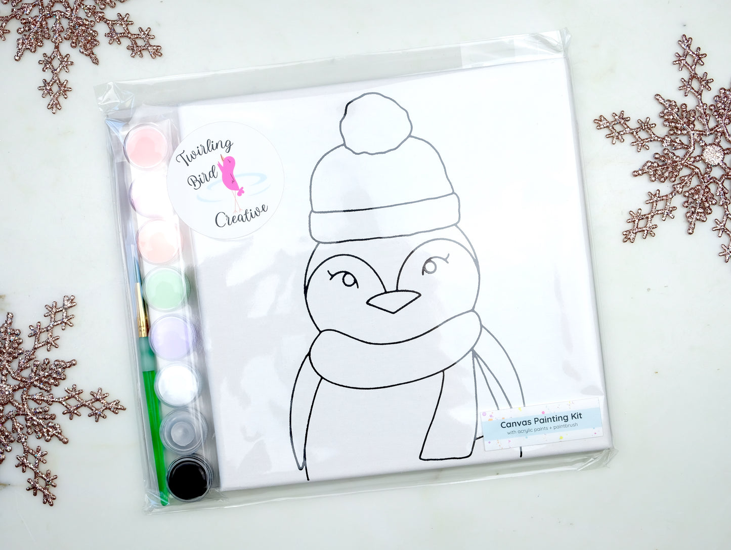 Penguin Painting Kit