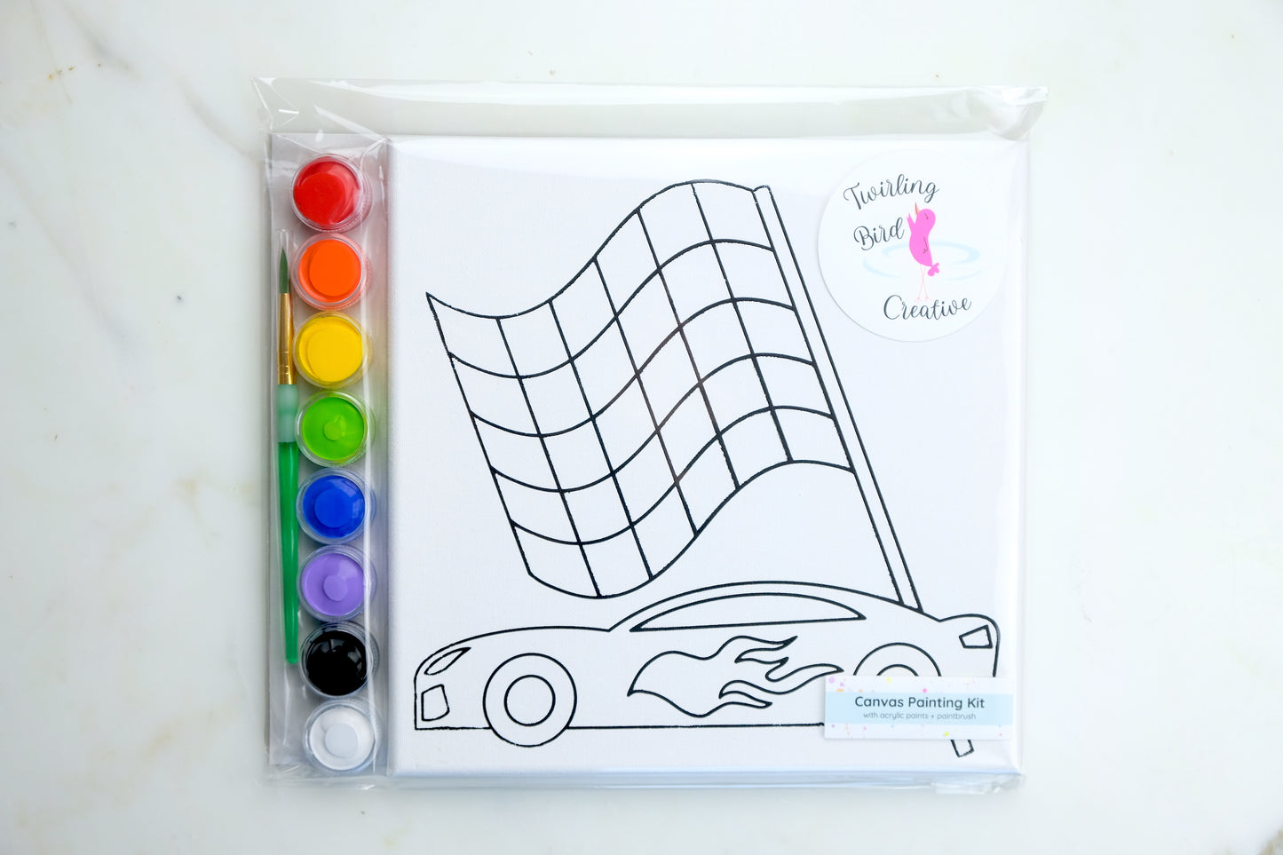Race Car Painting Kit