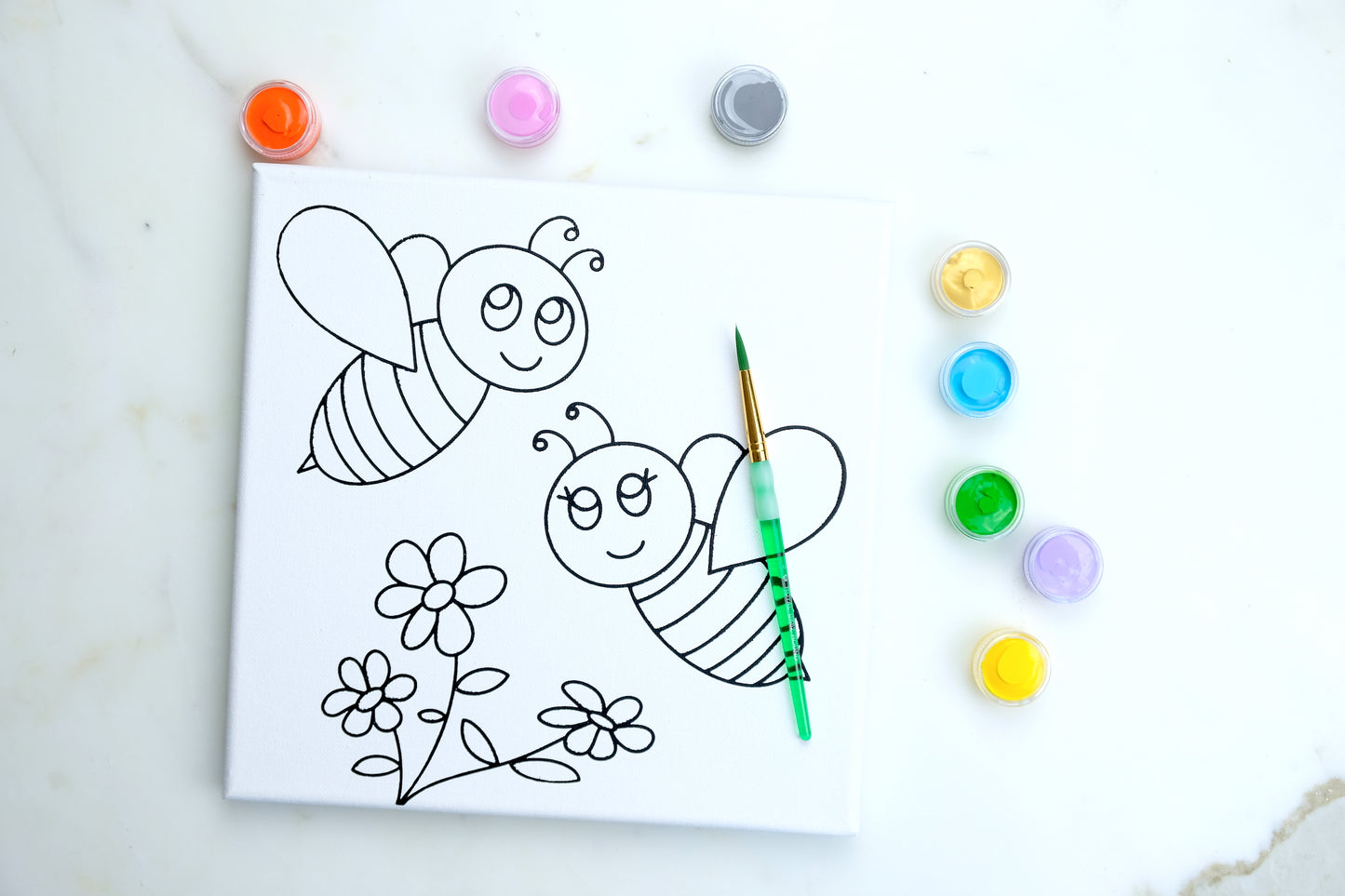Bumblebees Painting Kit
