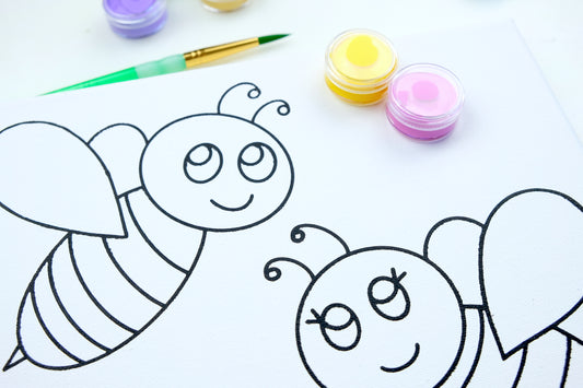Bumblebees Painting Kit