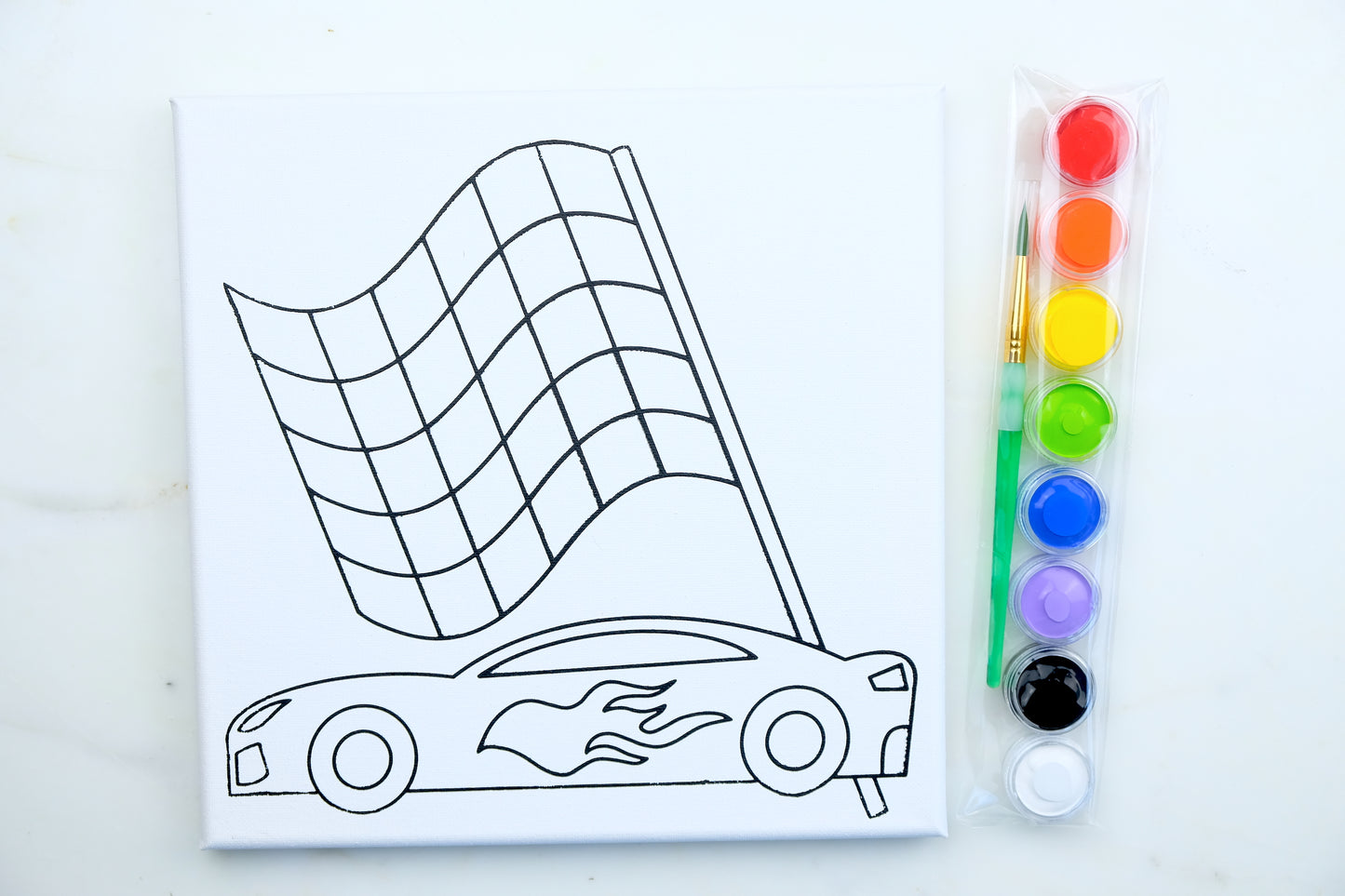 Race Car Painting Kit Party Pack - SPECIAL ORDER