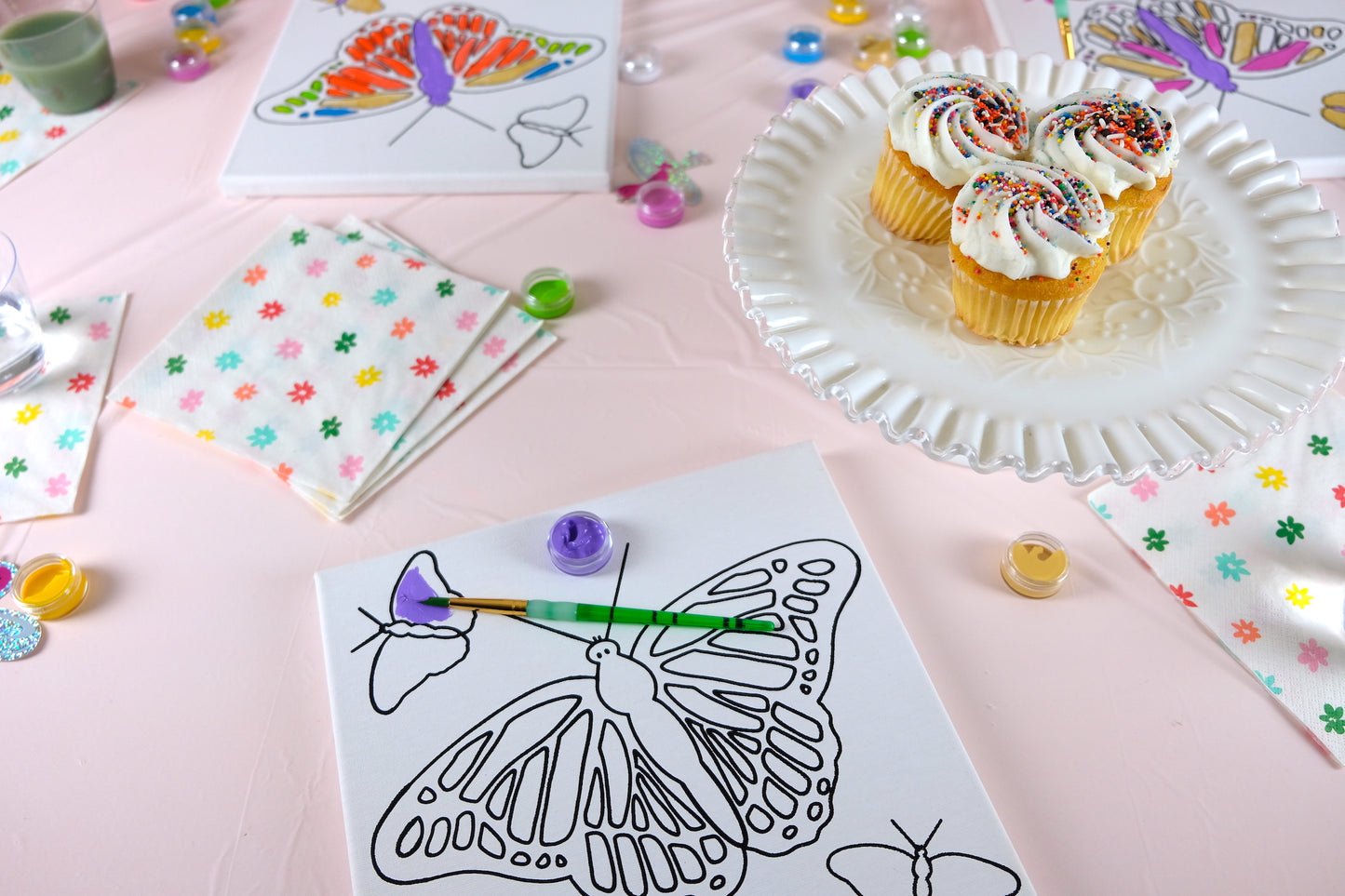 Butterflies Painting Kit Party Pack - SPECIAL ORDER