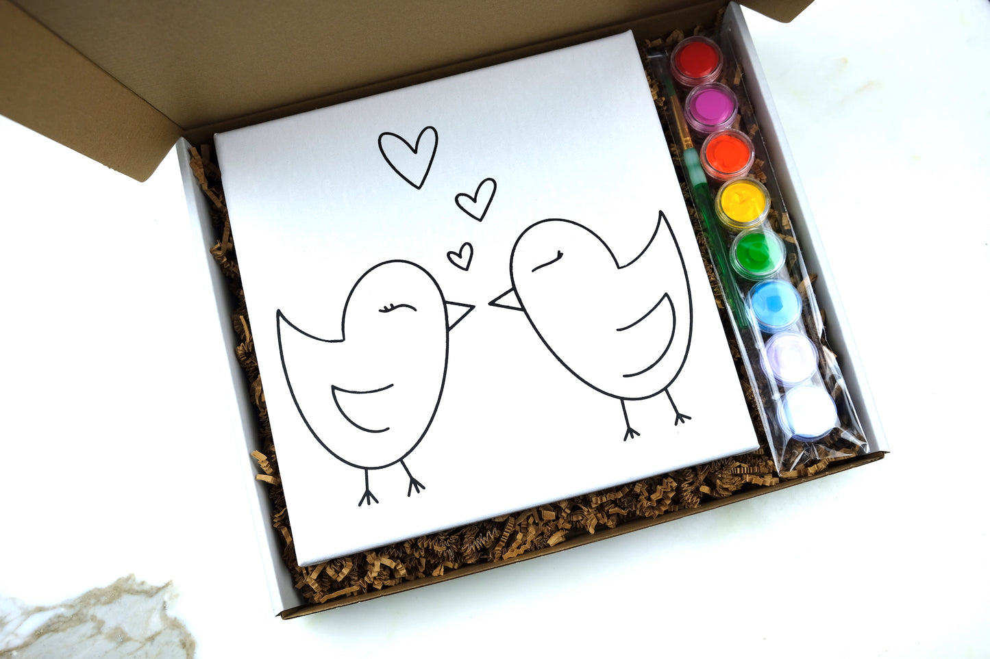 Lovebirds Painting Kit