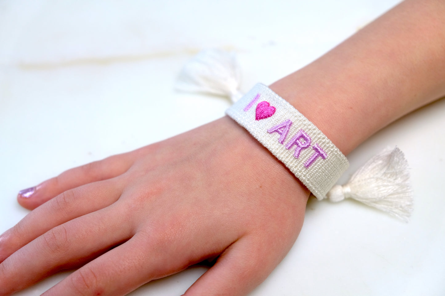 Kids I Heart Art Bracelet