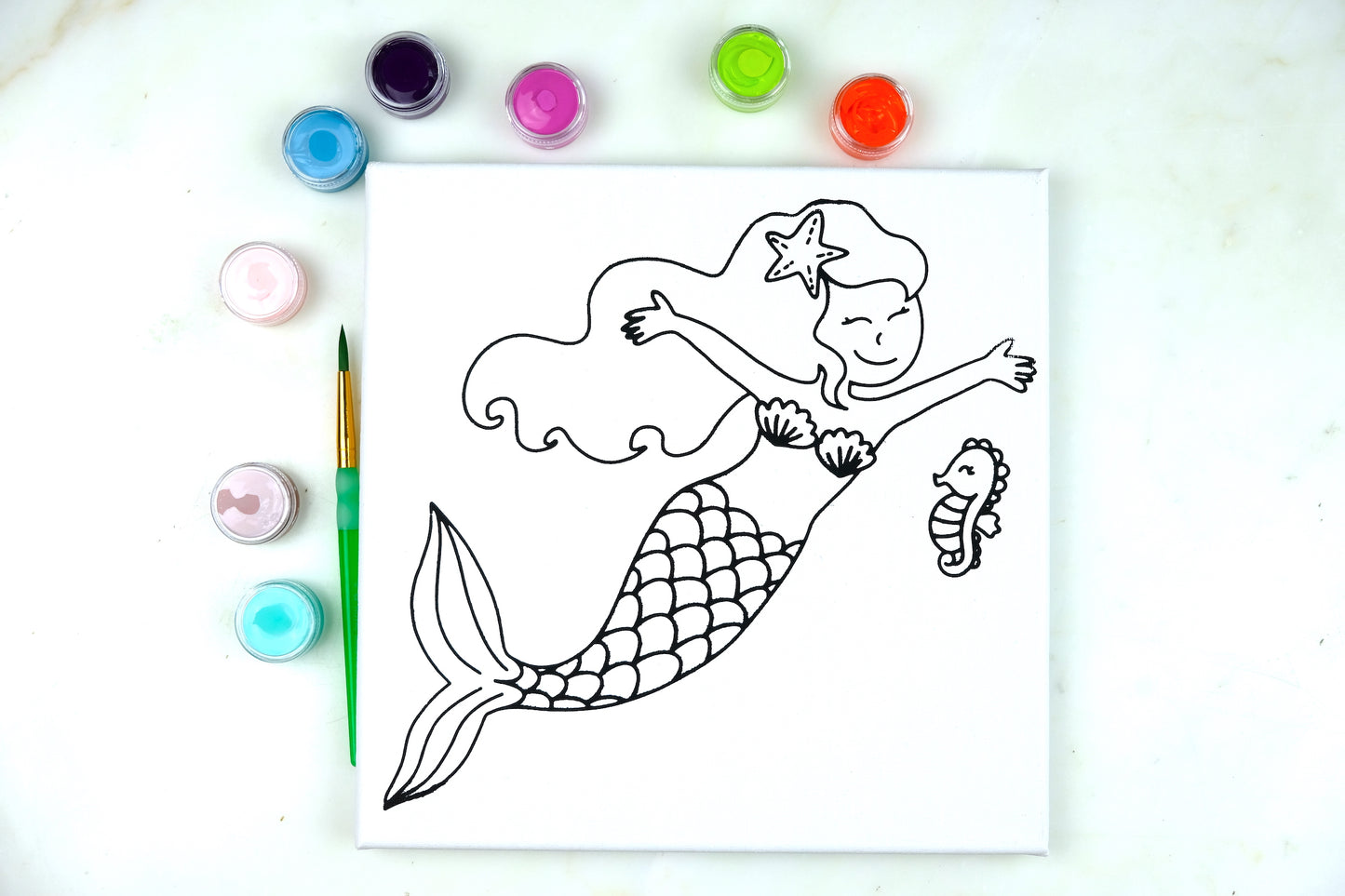 Mermaid Painting Kit Party Pack - SPECIAL ORDER