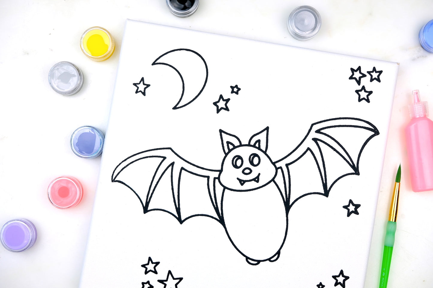 Bat Glow Painting Kit