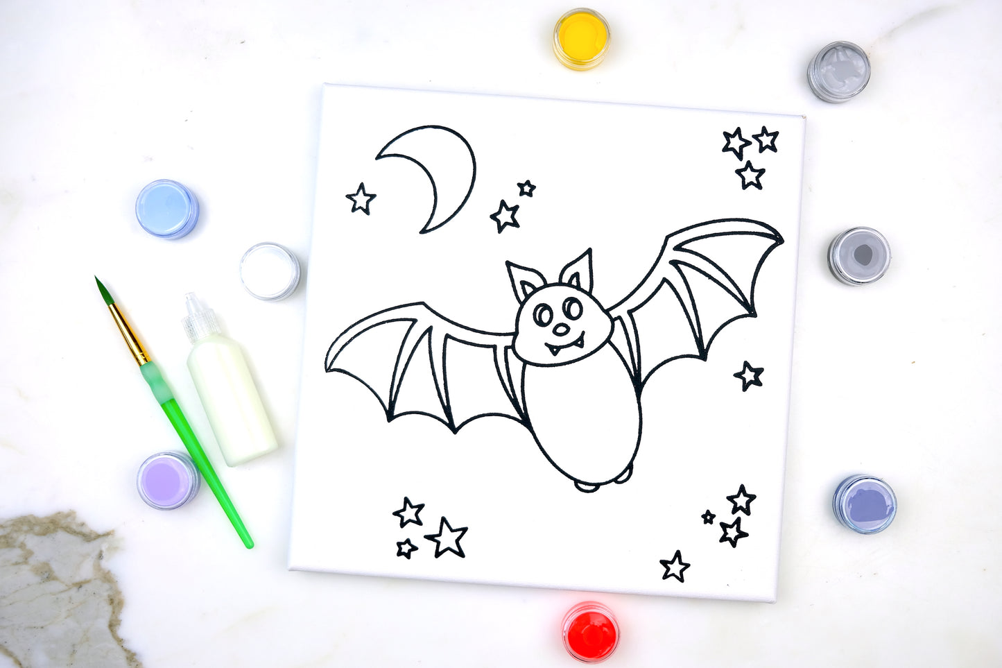 Bat Glow Painting Kit