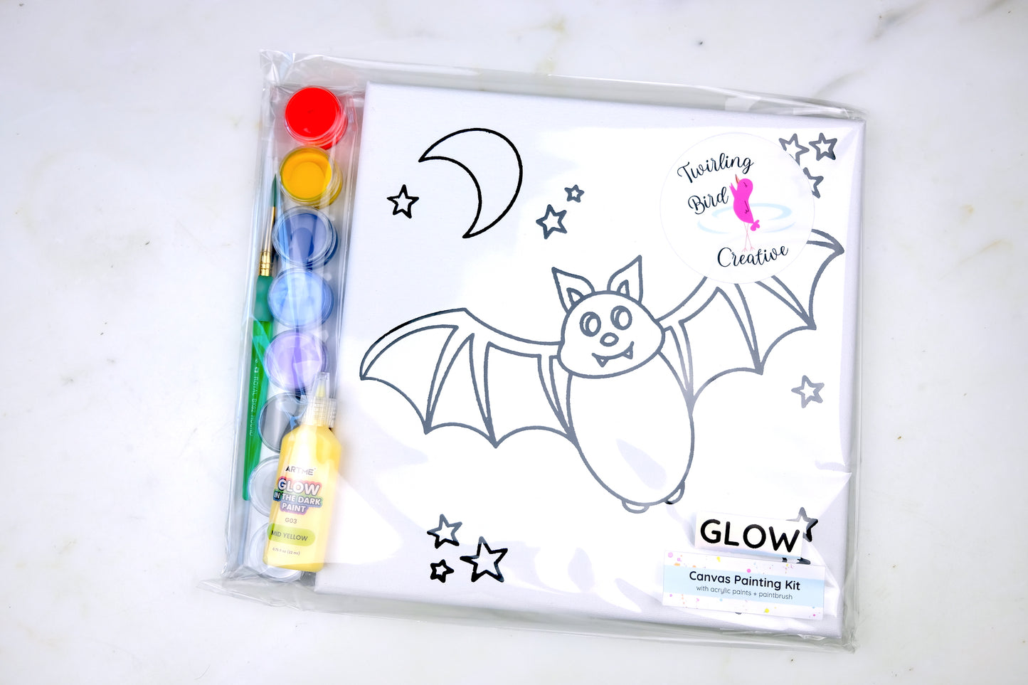 Bat Glow Painting Kit