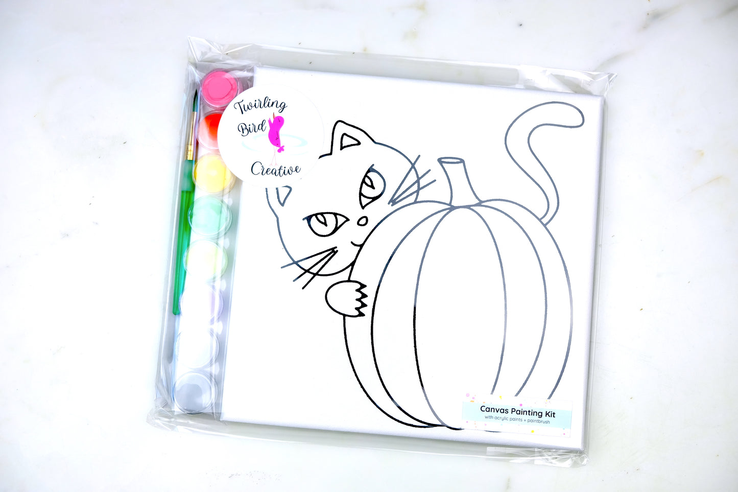 Pumpkin Cat Painting Kit