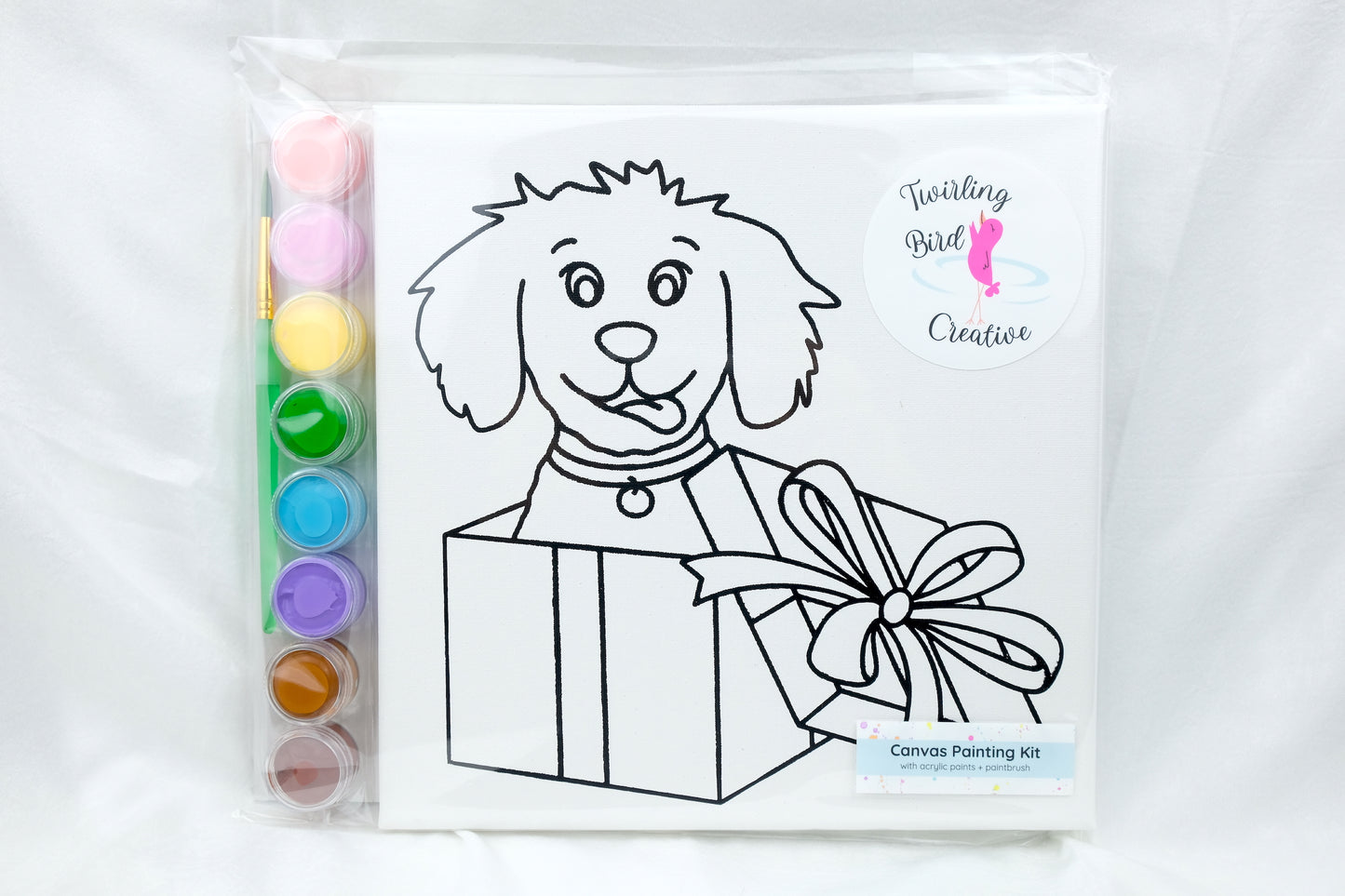 Puppy Present Painting Kit