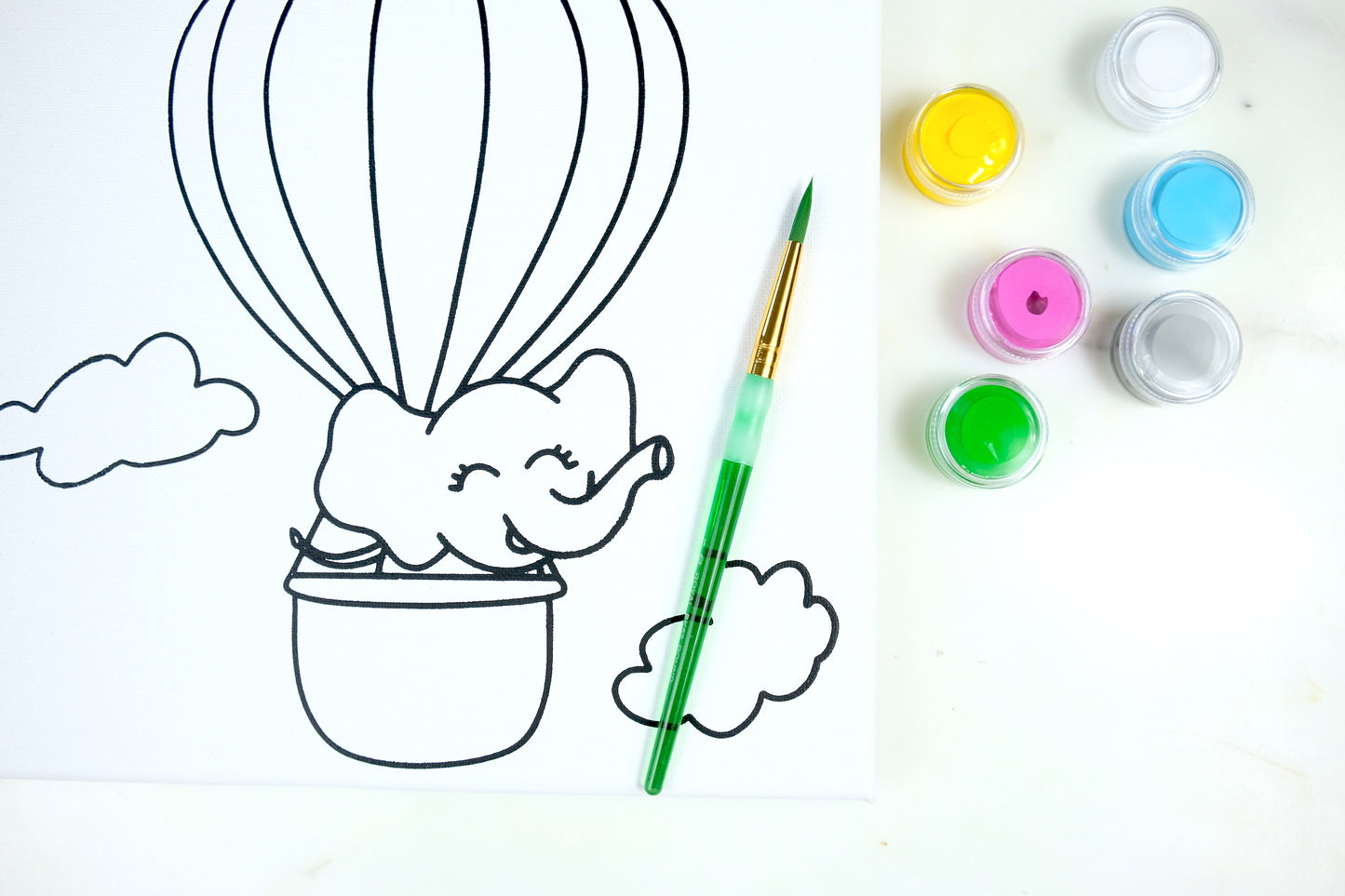 Balloon Ride Painting Kit