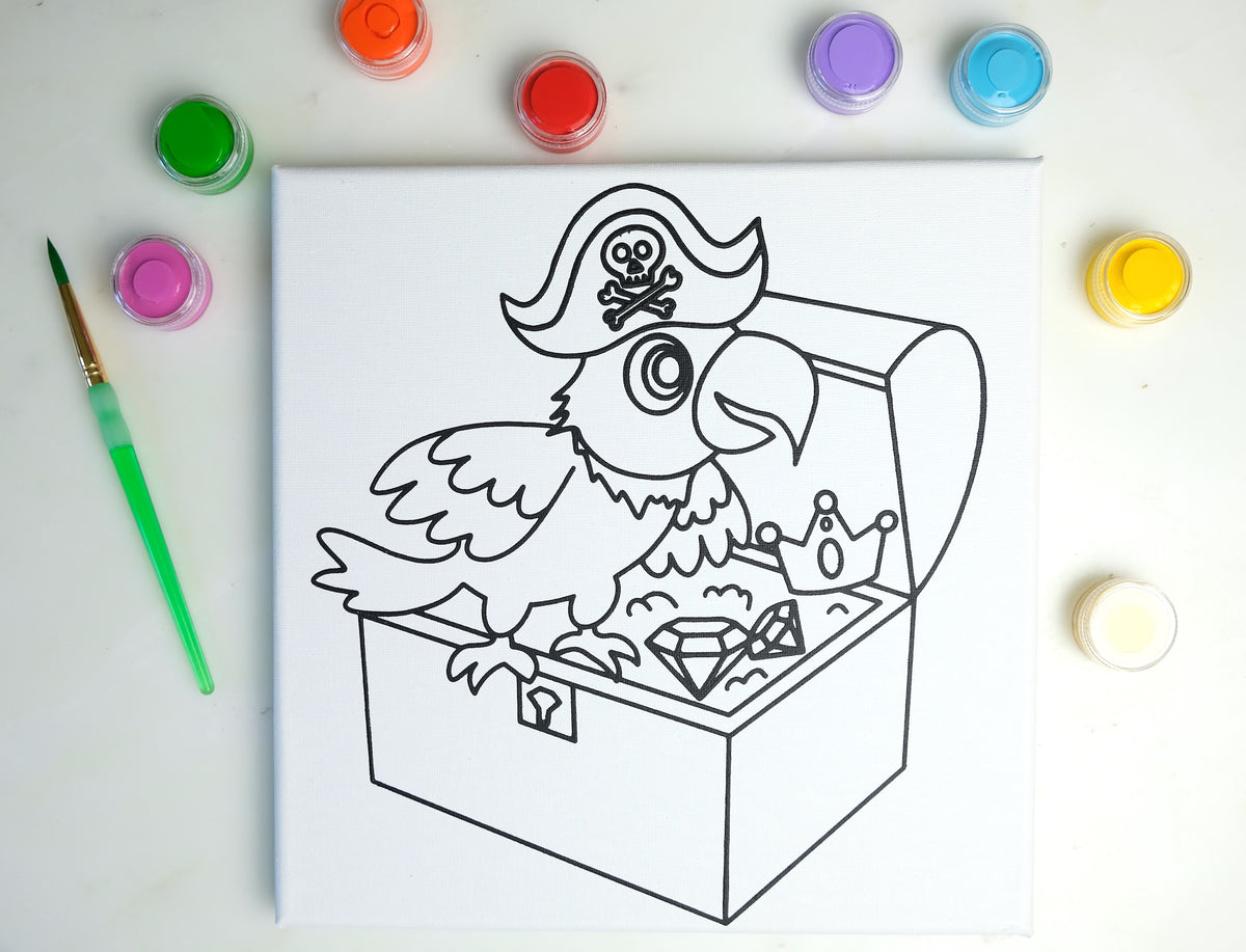 Pirate Treasure Painting Kit
