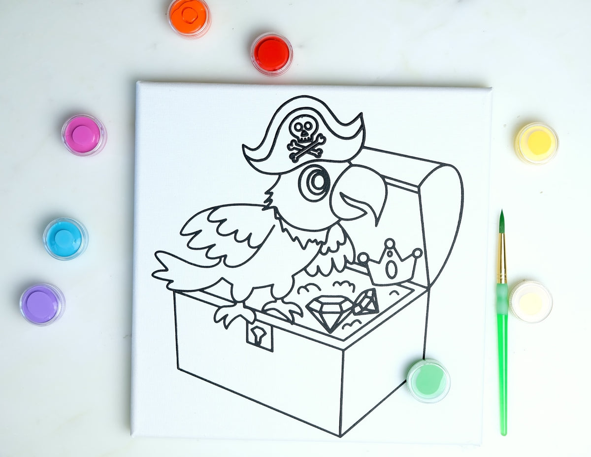 Pirate Treasure Painting Kit Party Pack - SPECIAL ORDER