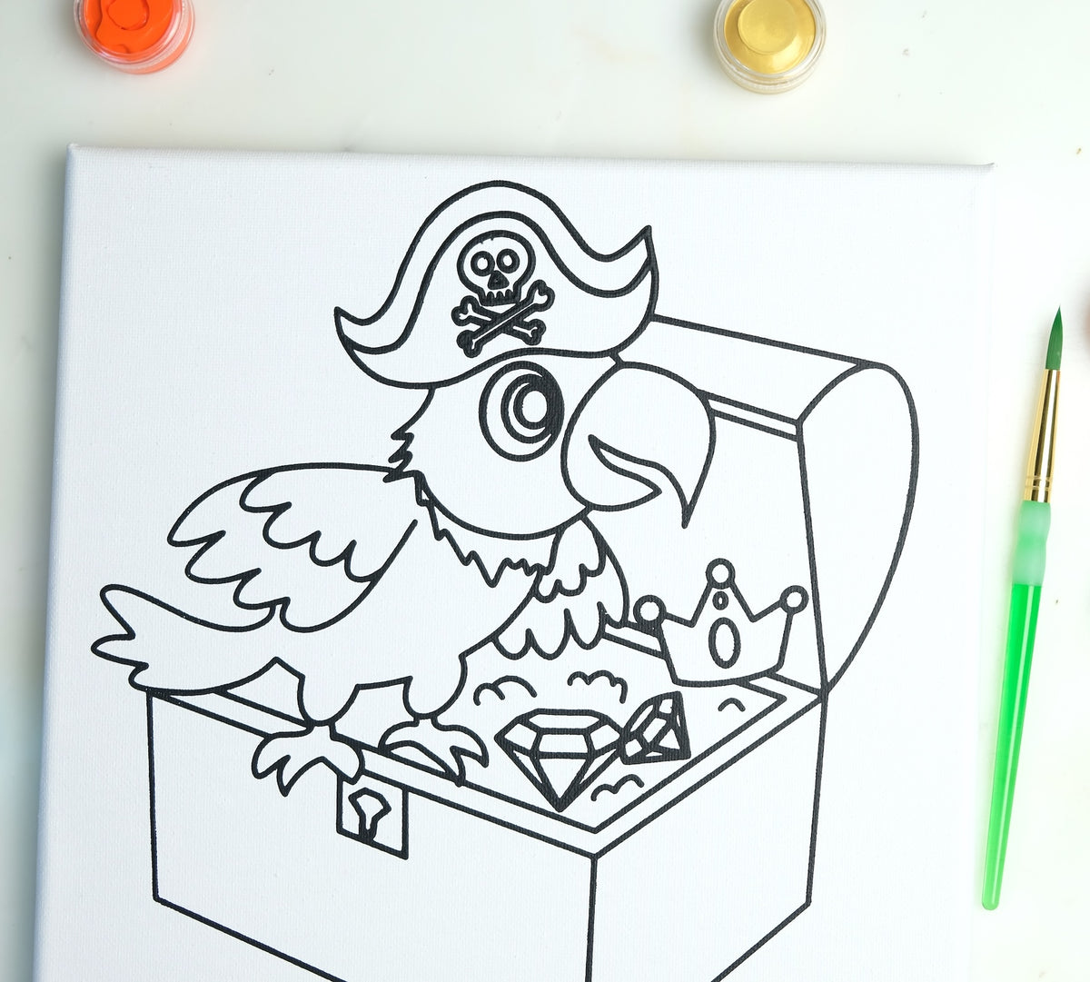 Pirate Treasure Painting Kit